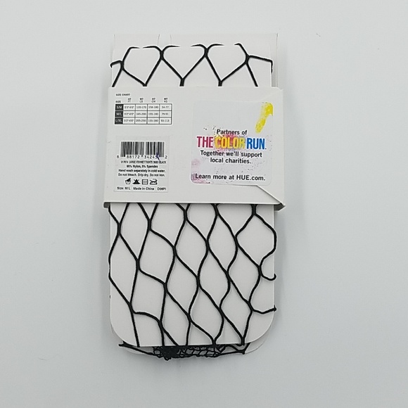 NWT HUE Fishnet Tights - Picture 7 of 7